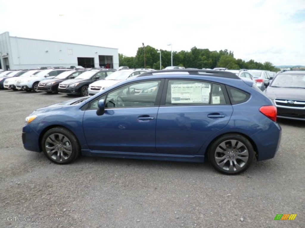 Marine Blue Pearl 2013 Subaru Impreza 2.0i Sport Limited 5 Door Exterior Photo #83019266