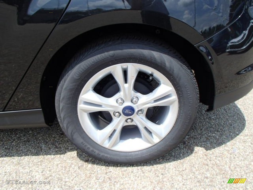 2013 Focus SE Hatchback - Tuxedo Black / Charcoal Black photo #9