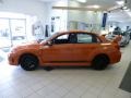 Tangerine Orange Pearl 2013 Subaru Impreza WRX STi 4 Door Orange Special Edition Exterior