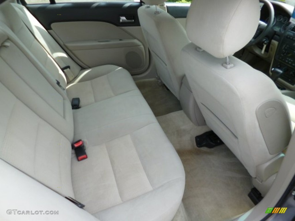2007 Fusion SE V6 AWD - Tungsten Grey Metallic / Light Stone photo #11