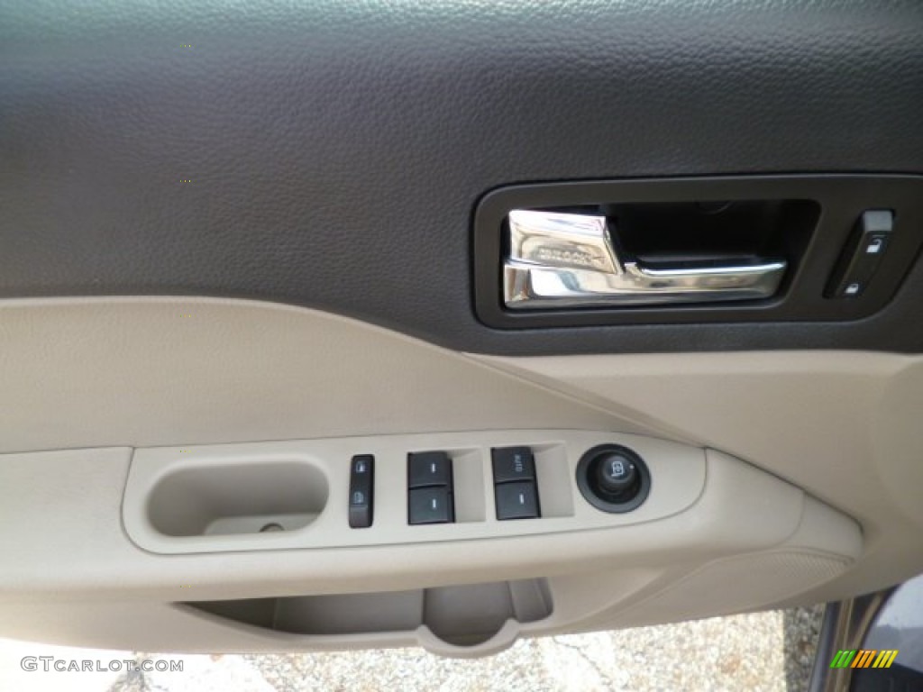 2007 Fusion SE V6 AWD - Tungsten Grey Metallic / Light Stone photo #16