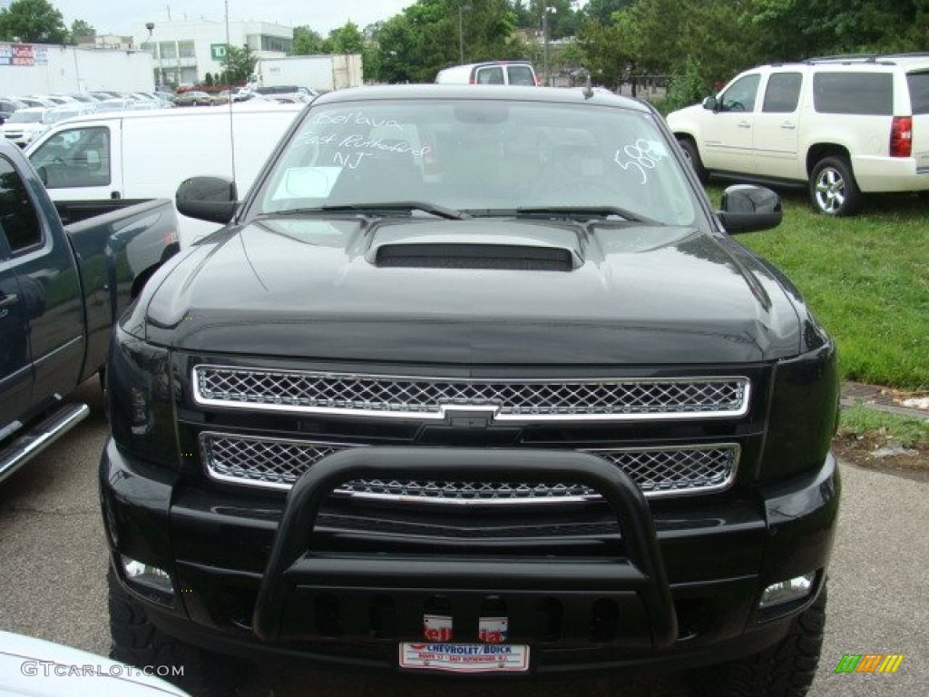 2013 Silverado 1500 LT Crew Cab 4x4 - Black / Ebony photo #2