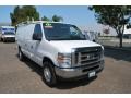 Oxford White 2012 Ford E Series Van E350 Extended Cargo