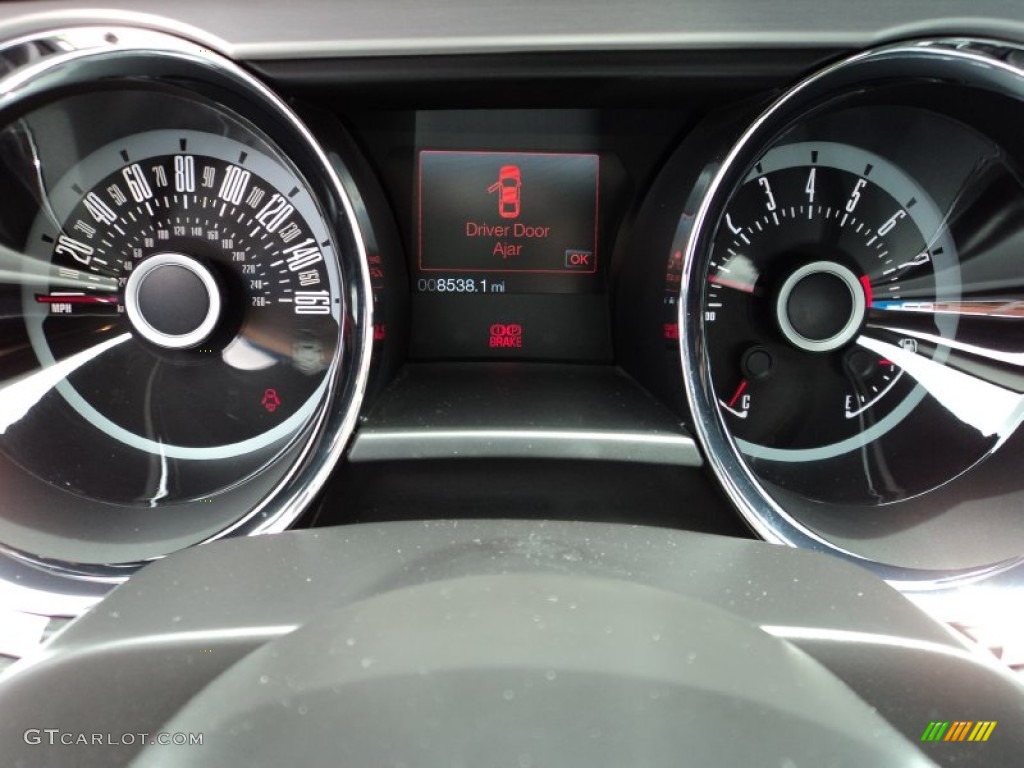 2013 Ford Mustang GT Premium Coupe Gauges Photo #83023723