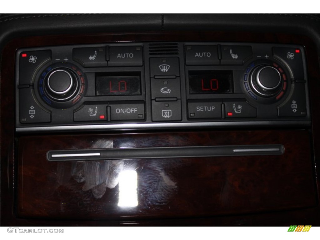2007 A8 L 4.2 quattro - Light Silver Metallic / Black photo #23