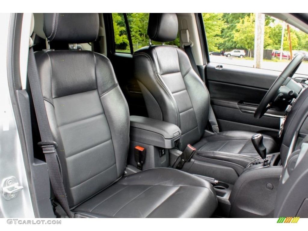 Dark Slate Gray Interior 2011 Jeep Compass 2.4 Limited 4x4 Photo #83024686
