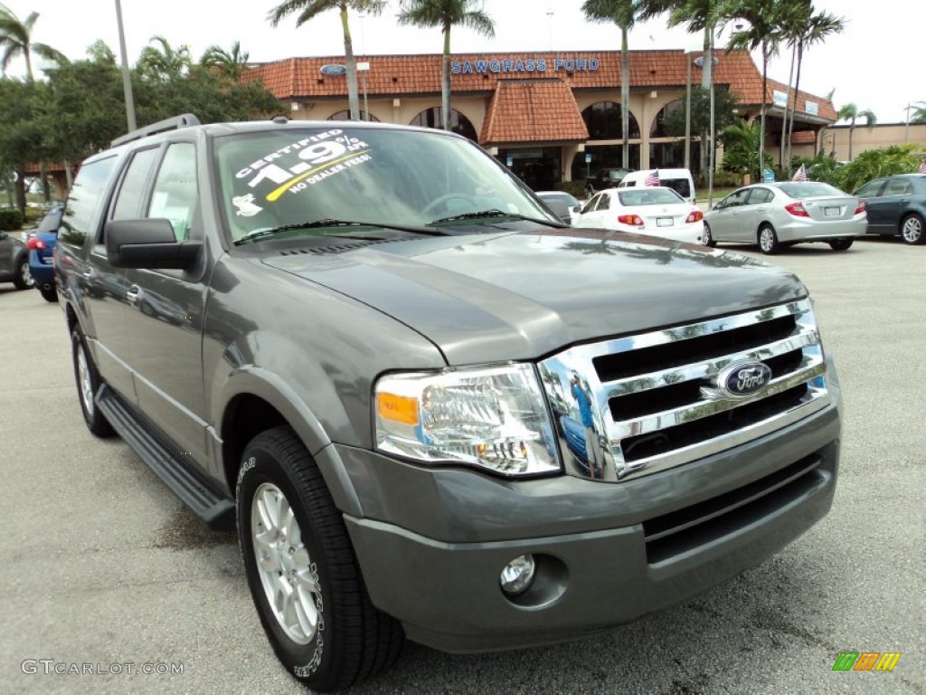 2013 Expedition EL XLT - Sterling Gray / Camel photo #1