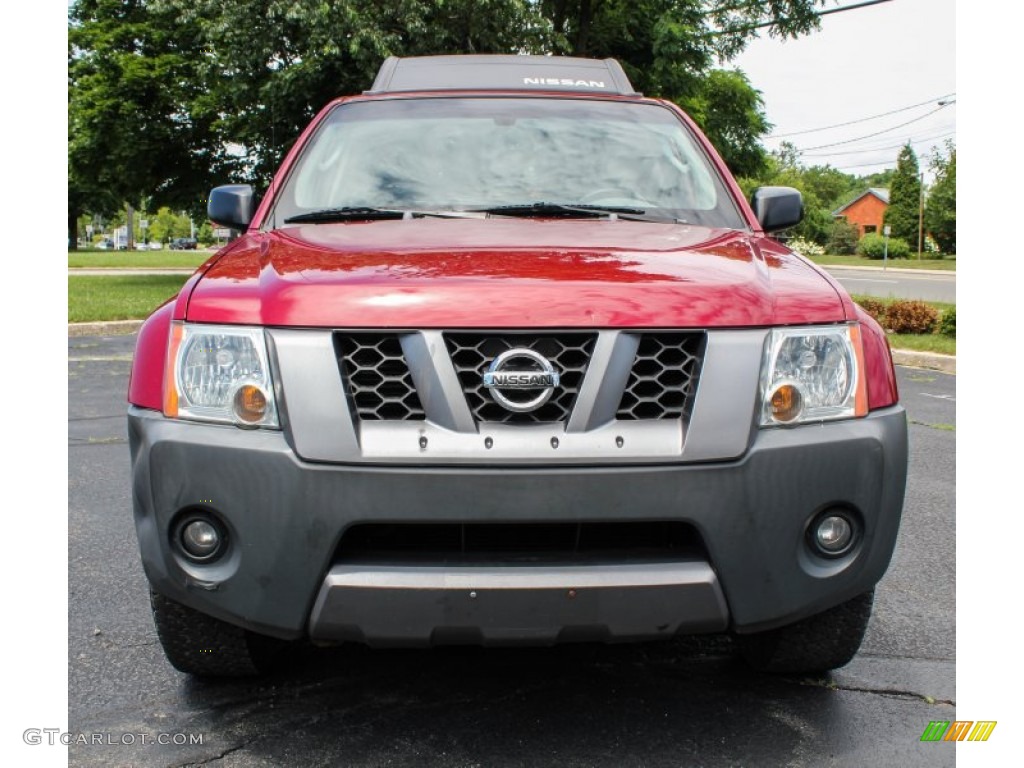 2005 Xterra SE 4x4 - Red Brawn Pearl / Steel/Graphite photo #2