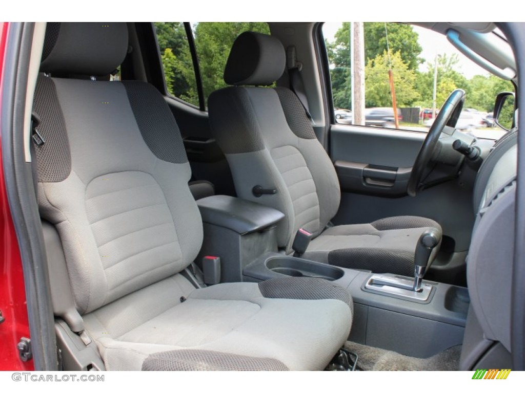 Steel/Graphite Interior 2005 Nissan Xterra SE 4x4 Photo #83025162