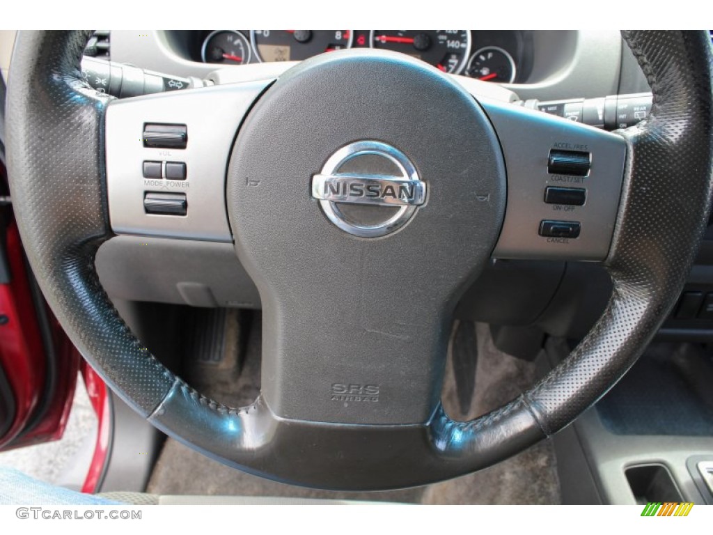 2005 Xterra SE 4x4 - Red Brawn Pearl / Steel/Graphite photo #15