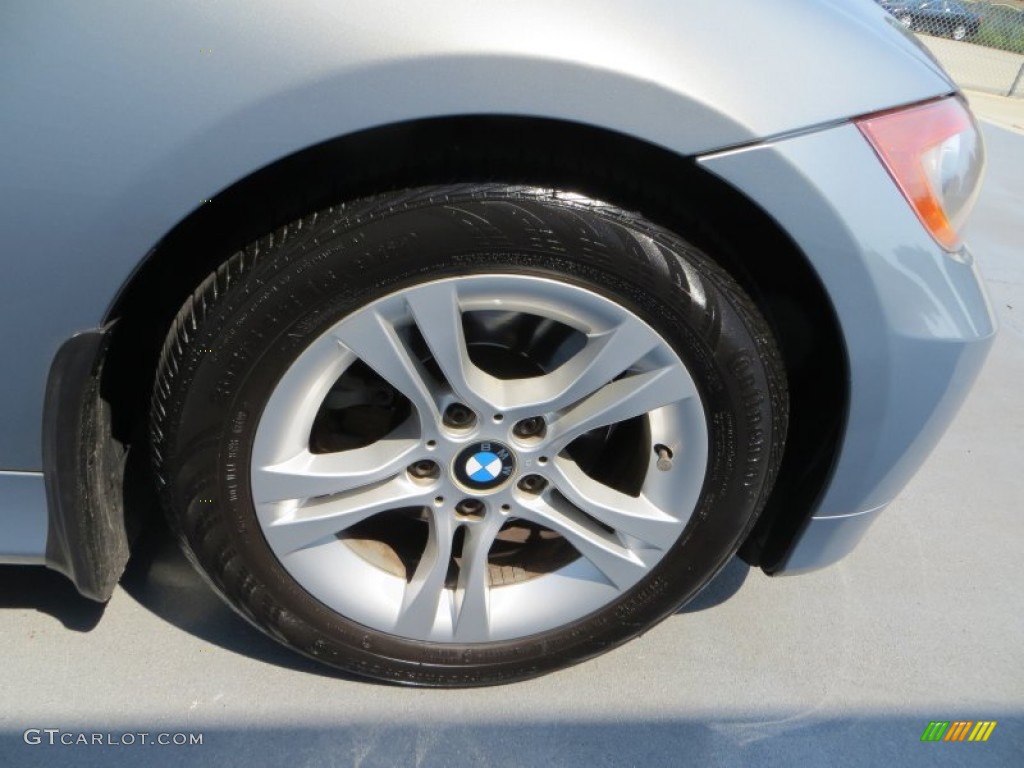 2008 3 Series 328i Sedan - Arctic Metallic / Beige photo #13