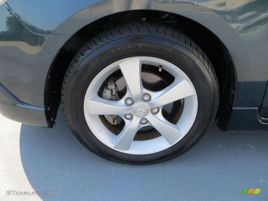 2005 MAZDA3 i Sedan - Carbon Gray Mica / Beige photo #16