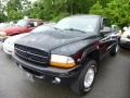 Black - Dakota Sport Extended Cab 4x4 Photo No. 4
