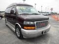 2003 Midnight Red Metallic GMC Savana Van 1500 Passenger Conversion  photo #2