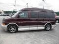 2003 Midnight Red Metallic GMC Savana Van 1500 Passenger Conversion  photo #4