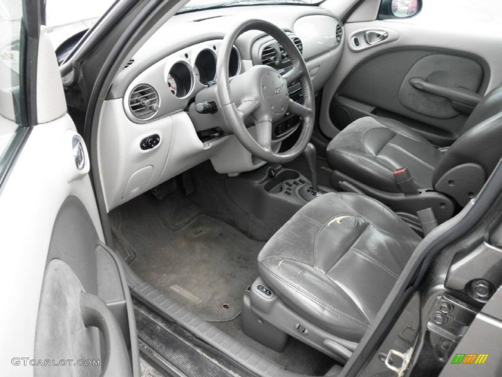 Charcoal Interior 2001 Chrysler PT Cruiser Limited Photo #83029287