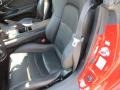 2002 Honda S2000 Black Interior Front Seat Photo