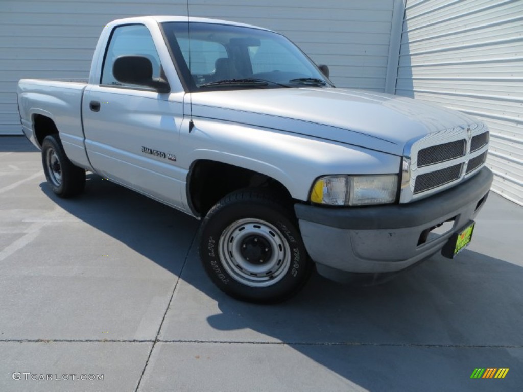 Bright Silver Metallic Dodge Ram 1500