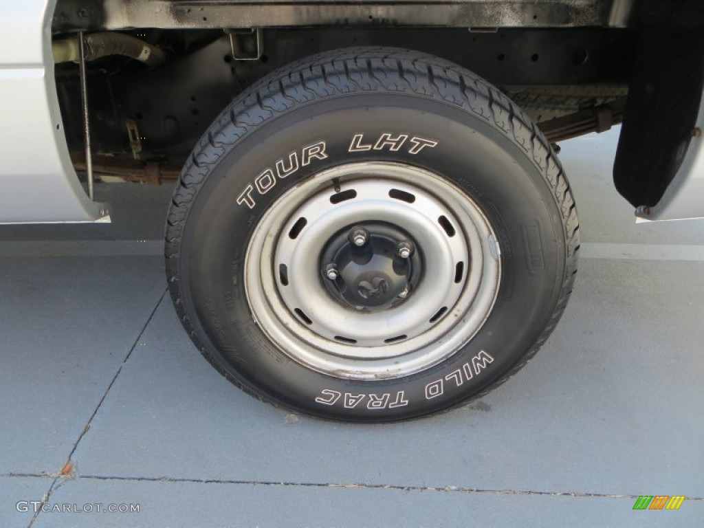 2001 Ram 1500 ST Regular Cab - Bright Silver Metallic / Agate photo #12