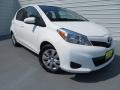 2012 Super White Toyota Yaris L 5 Door  photo #1