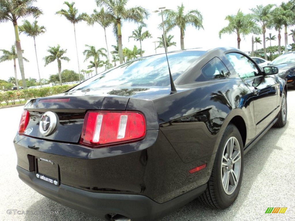 2012 Mustang V6 Premium Coupe - Lava Red Metallic / Charcoal Black photo #6