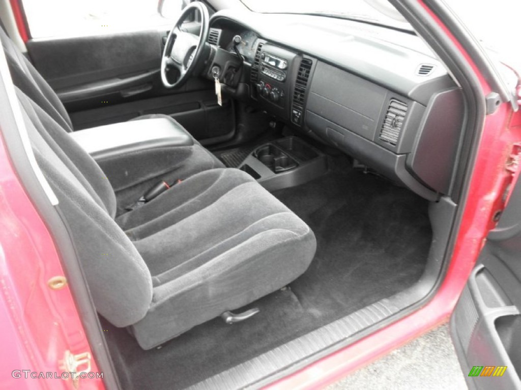 2002 Dodge Dakota SLT Regular Cab Interior Color Photos