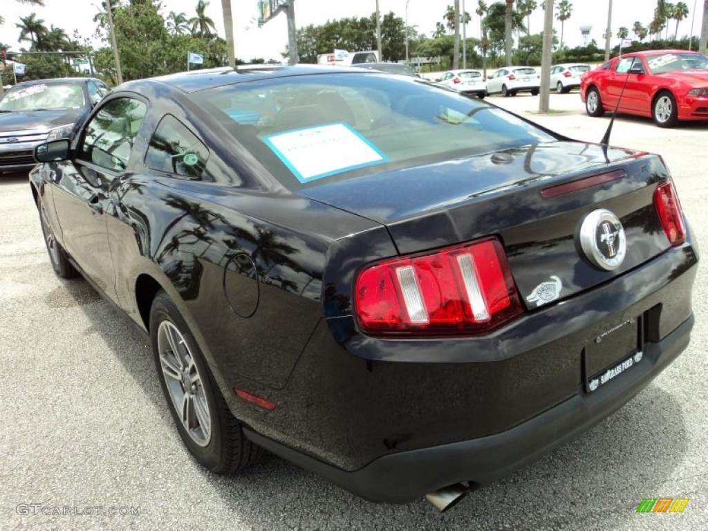 2012 Mustang V6 Premium Coupe - Lava Red Metallic / Charcoal Black photo #9