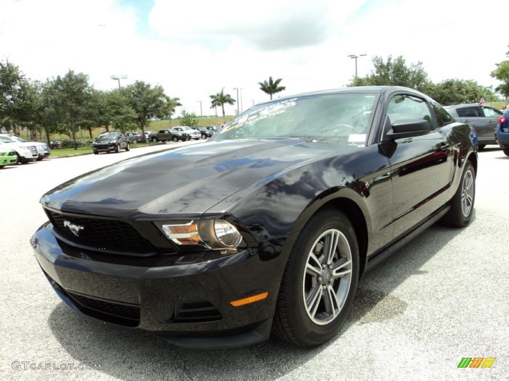 2012 Mustang V6 Premium Coupe - Lava Red Metallic / Charcoal Black photo #13