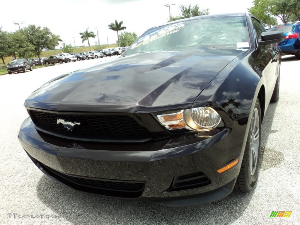 2012 Mustang V6 Premium Coupe - Lava Red Metallic / Charcoal Black photo #14