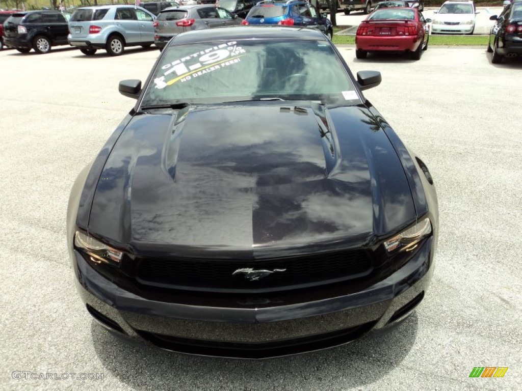 2012 Mustang V6 Premium Coupe - Lava Red Metallic / Charcoal Black photo #16