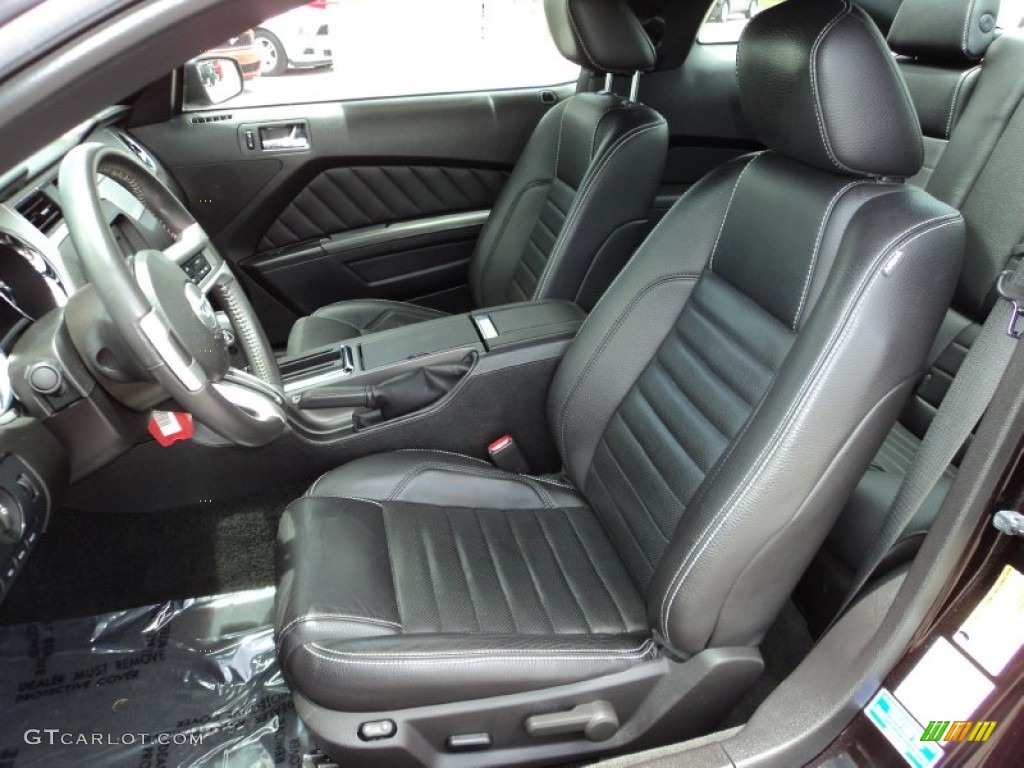 2012 Mustang V6 Premium Coupe - Lava Red Metallic / Charcoal Black photo #19