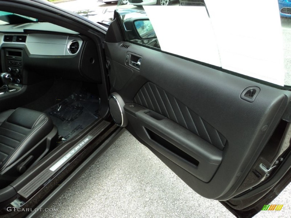 2012 Mustang V6 Premium Coupe - Lava Red Metallic / Charcoal Black photo #20
