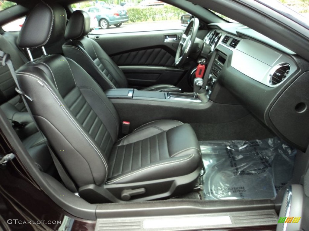2012 Mustang V6 Premium Coupe - Lava Red Metallic / Charcoal Black photo #21