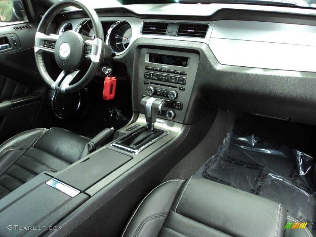 2012 Mustang V6 Premium Coupe - Lava Red Metallic / Charcoal Black photo #23