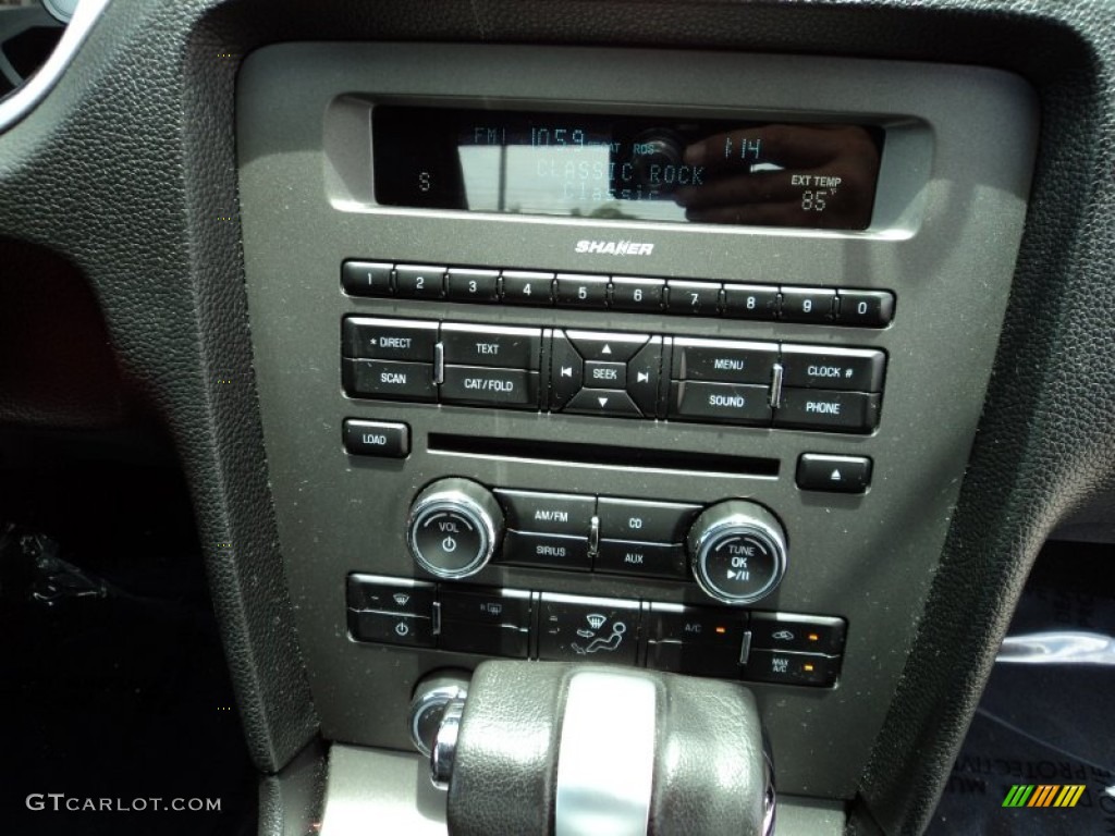 2012 Mustang V6 Premium Coupe - Lava Red Metallic / Charcoal Black photo #25