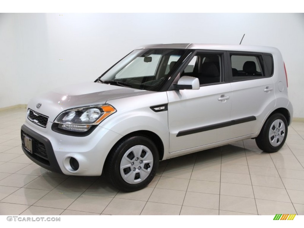 Bright Silver 2012 Kia Soul 1.6 Exterior Photo #83031547