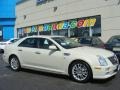 Vanilla Latte 2010 Cadillac STS V6 Luxury