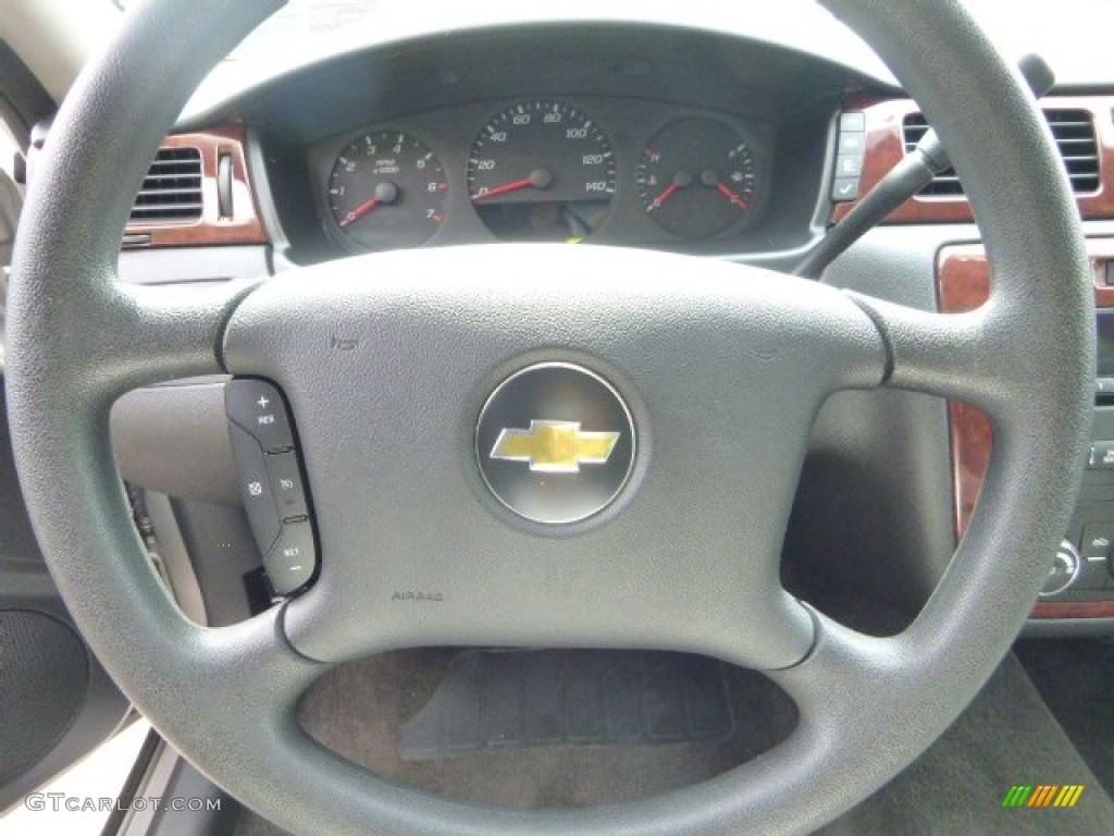 2006 Chevrolet Impala LS Ebony Black Steering Wheel Photo #83032917