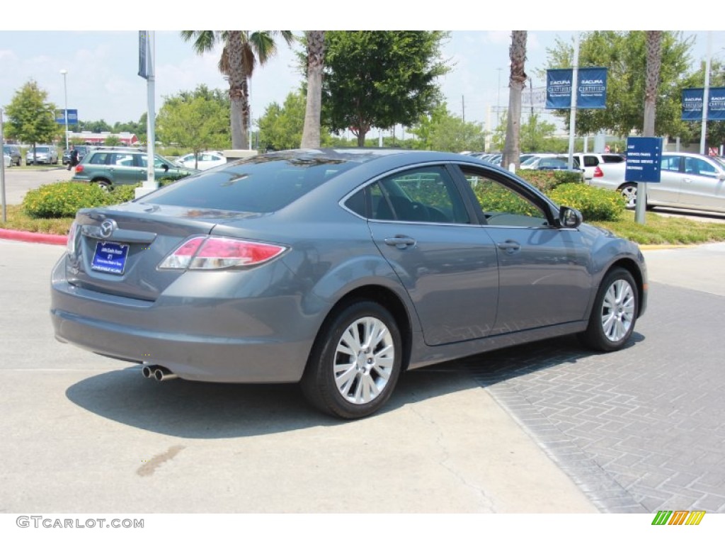 2010 MAZDA6 i Touring Sedan - Comet Gray Mica / Black photo #8