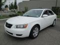 2007 Arctic White Hyundai Sonata GLS  photo #2