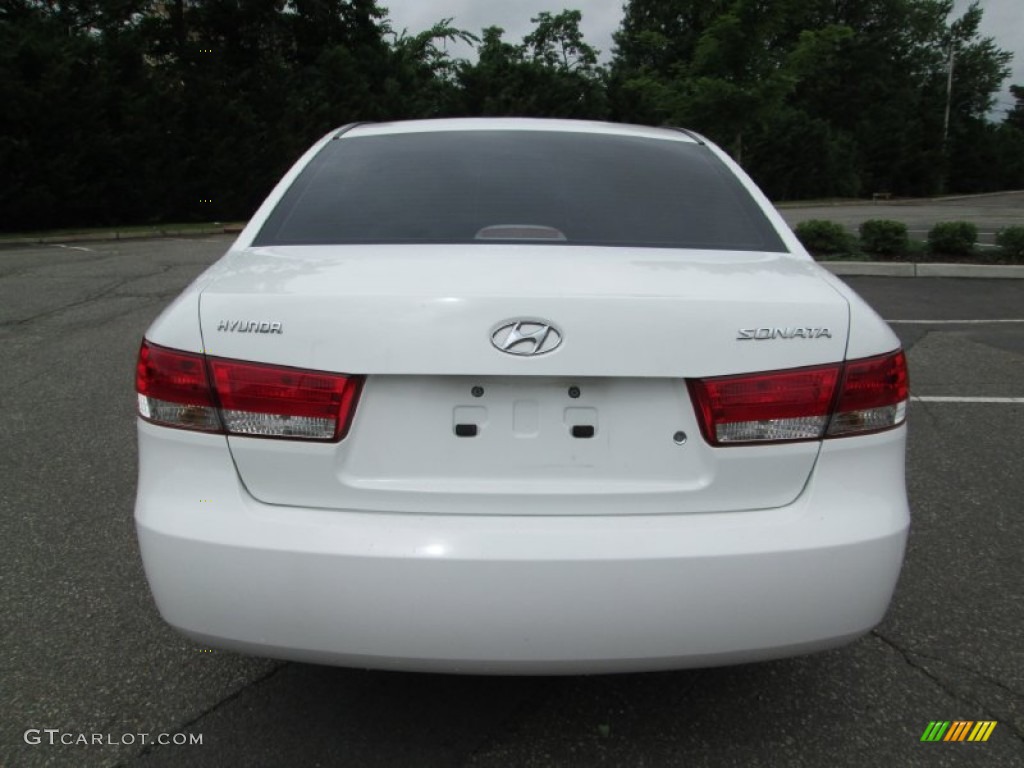 2007 Sonata GLS - Arctic White / Beige photo #6