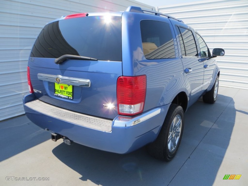 2008 Aspen Limited - Marine Blue Pearl / Dark Slate Gray/Light Slate Gray photo #4