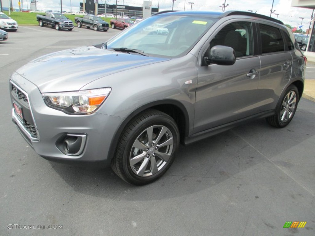 Mercury Gray Pearl 2013 Mitsubishi Outlander Sport LE AWD Exterior Photo #83035353