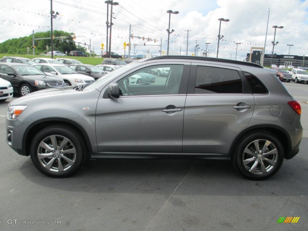 Mercury Gray Pearl 2013 Mitsubishi Outlander Sport LE AWD Exterior Photo #83035371
