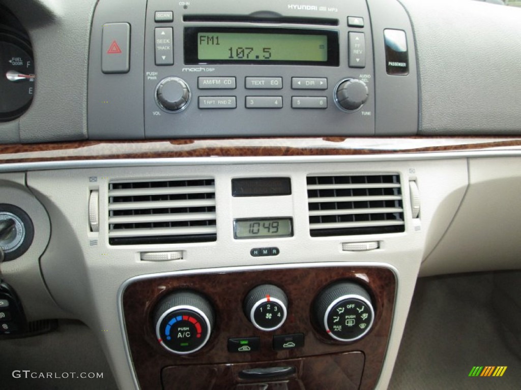 2007 Sonata GLS - Arctic White / Beige photo #19