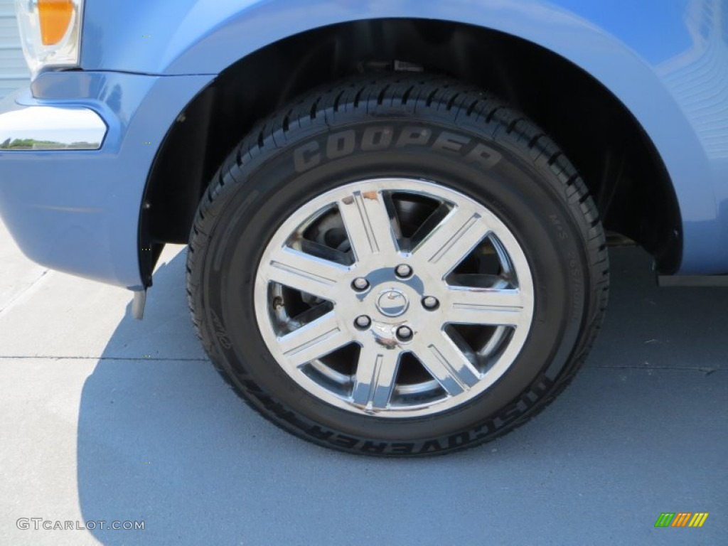 2008 Aspen Limited - Marine Blue Pearl / Dark Slate Gray/Light Slate Gray photo #11