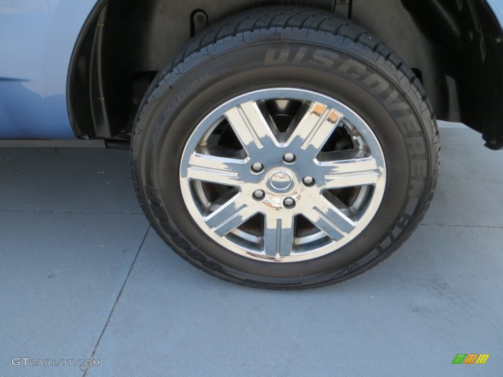 2008 Aspen Limited - Marine Blue Pearl / Dark Slate Gray/Light Slate Gray photo #12