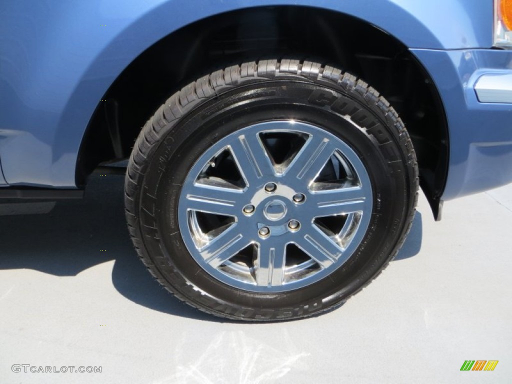 2008 Aspen Limited - Marine Blue Pearl / Dark Slate Gray/Light Slate Gray photo #14