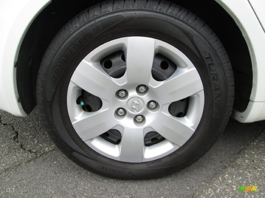 2007 Sonata GLS - Arctic White / Beige photo #27