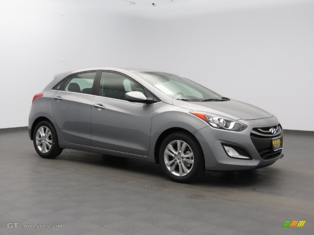 2013 Elantra GT - Titanium Gray Metallic / Black photo #1